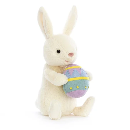 Jellycat Bobbi kanin m.påskeæg, 18 cm