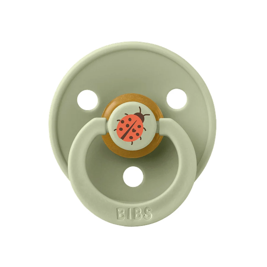 BIBS Studio Colour Schnuller Gr. 2 - Ladybug Sage