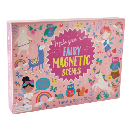 Magnetisches Spielset - Regenbogen, Floss & Rock