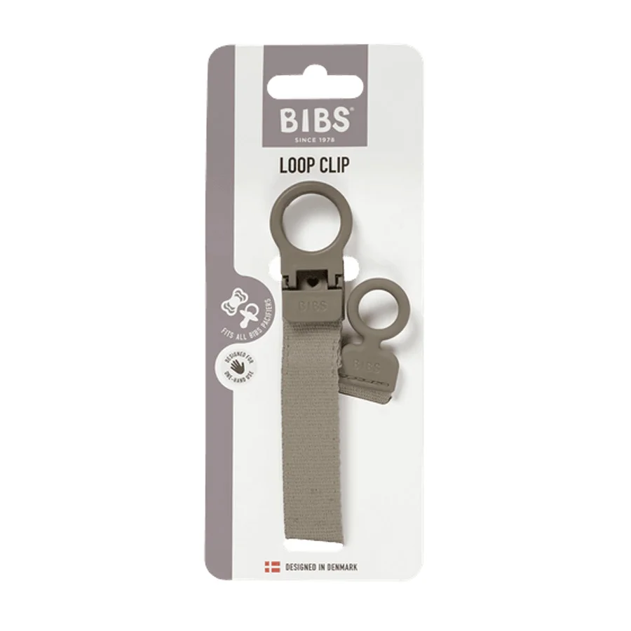 Bibs Schnullerkette Loop Dark Oak