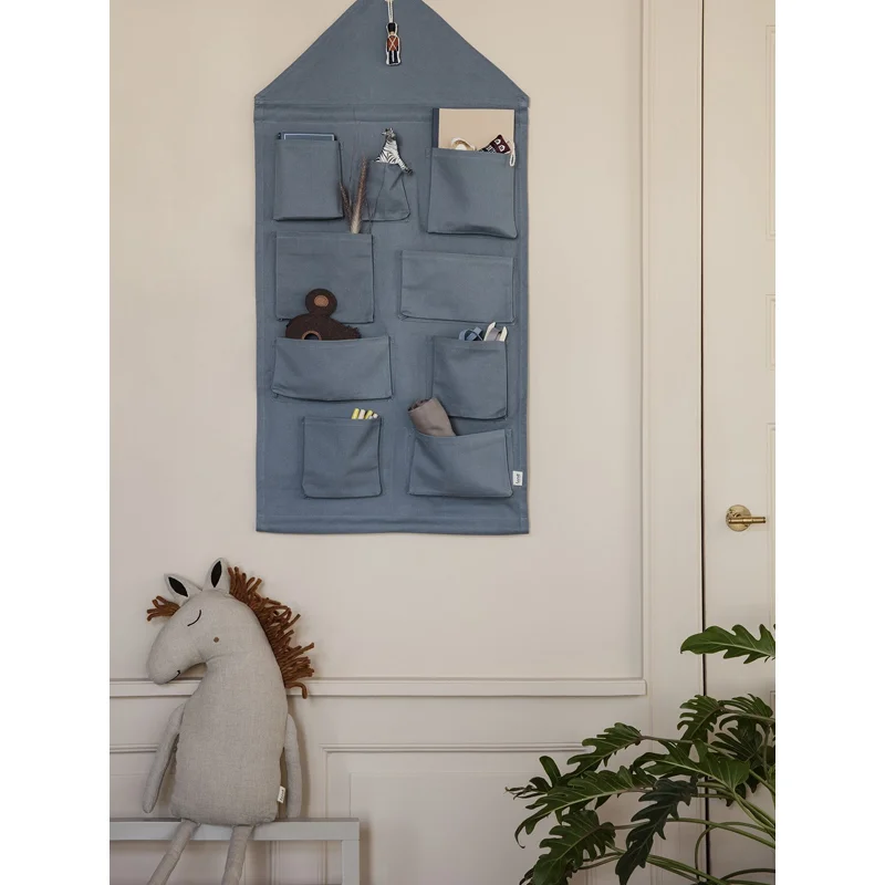 Ferm Living organizer hus, dusty blue