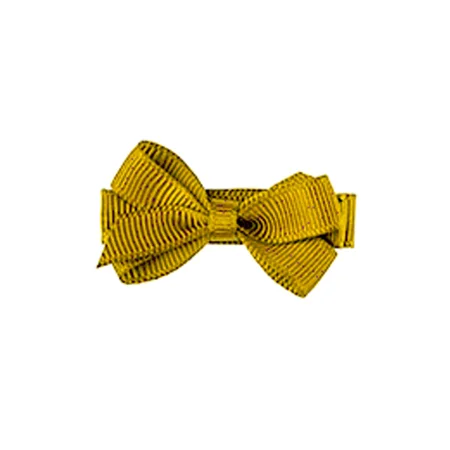 byStær mini sløjfe 4,5 cm, dijon