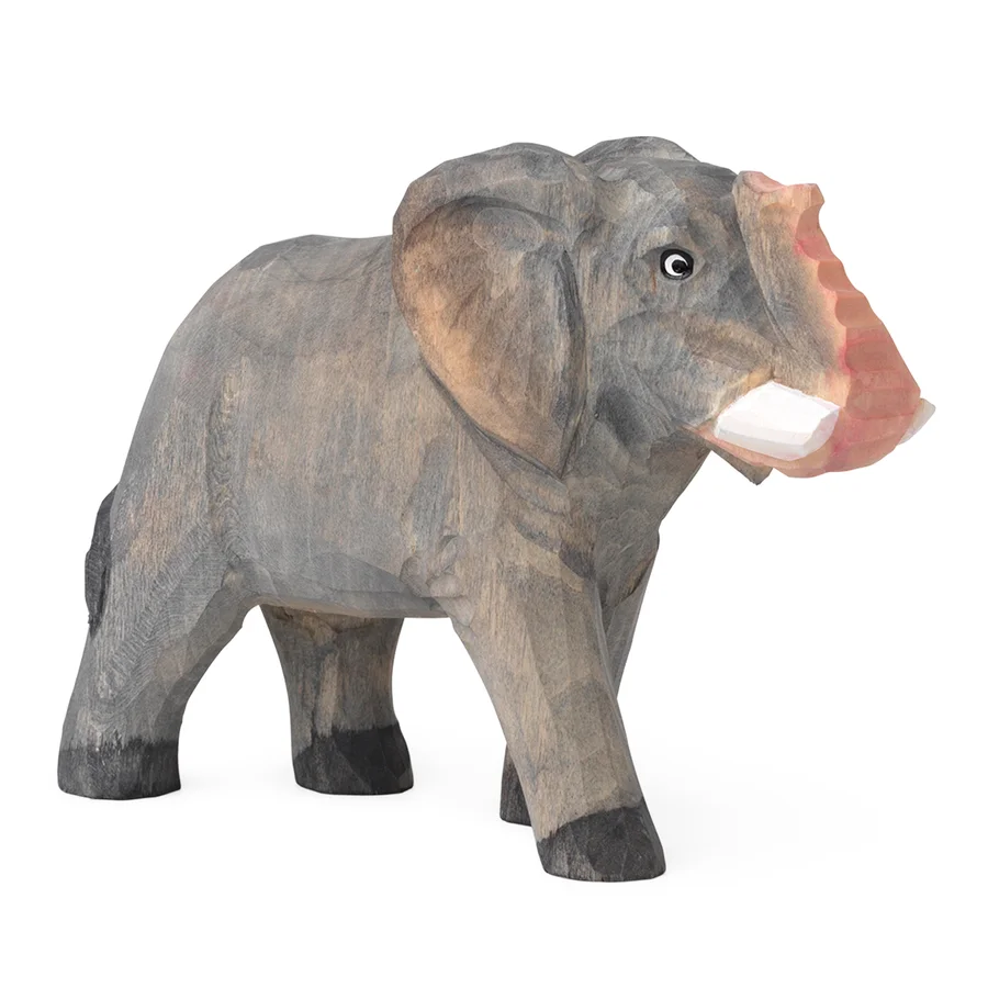 Ferm Living håndskåret dyr, elefant