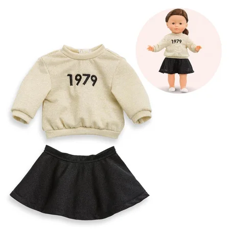 Corolle dukketøj, ma Corolle skirt og bluse