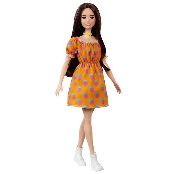 Barbie Fashionistas med prikket kjole