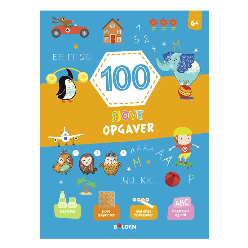 100 sjove opgaver - fra 6 år
