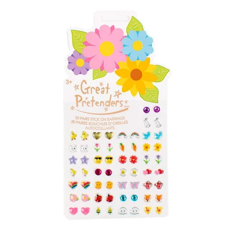 Great Pretenders ørestickers, blomster