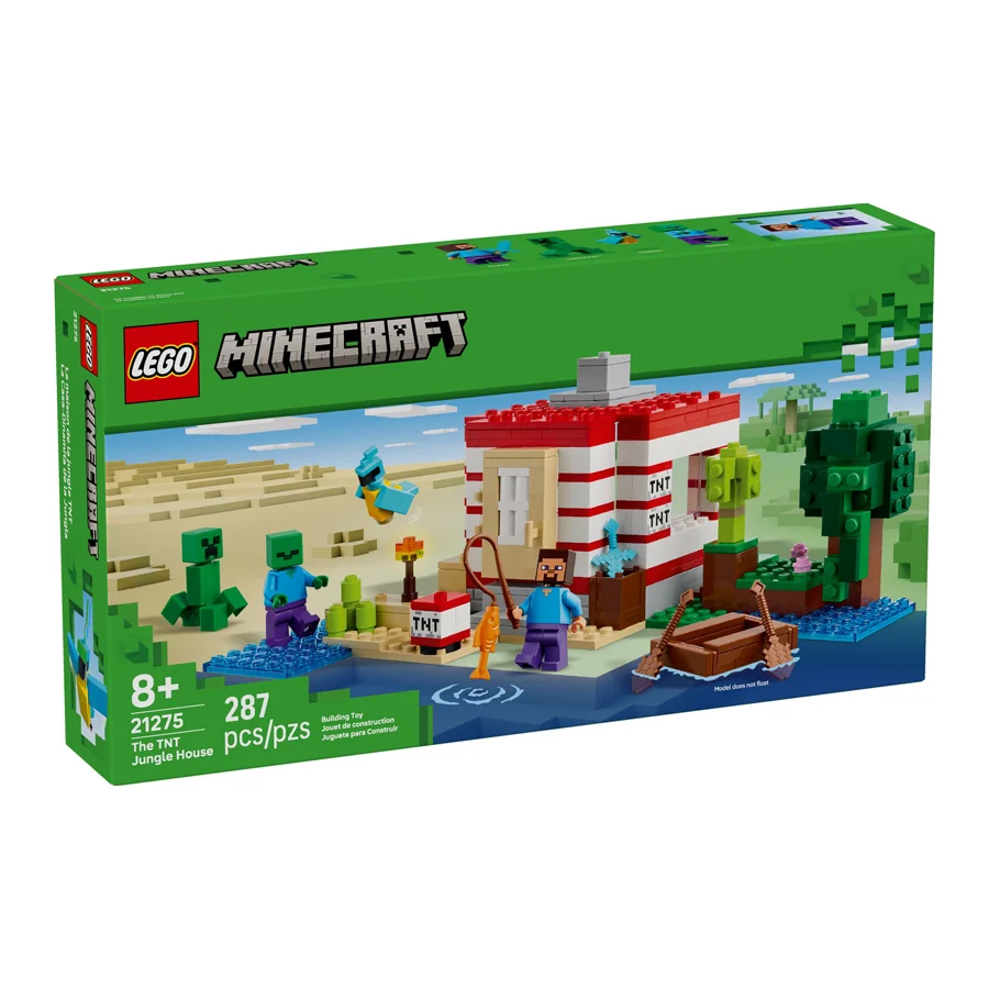 LEGO® Minecraft®, TNT-Dschungelhaus