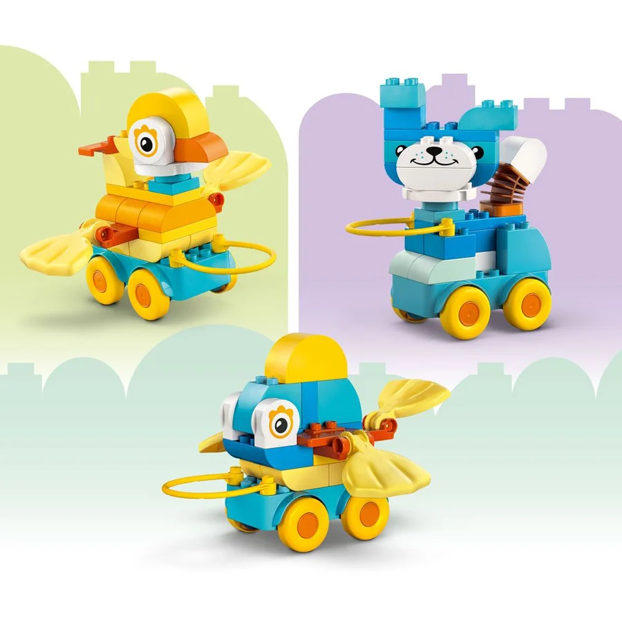 LEGO® DUPLO 3in1-Tiere auf Rädern