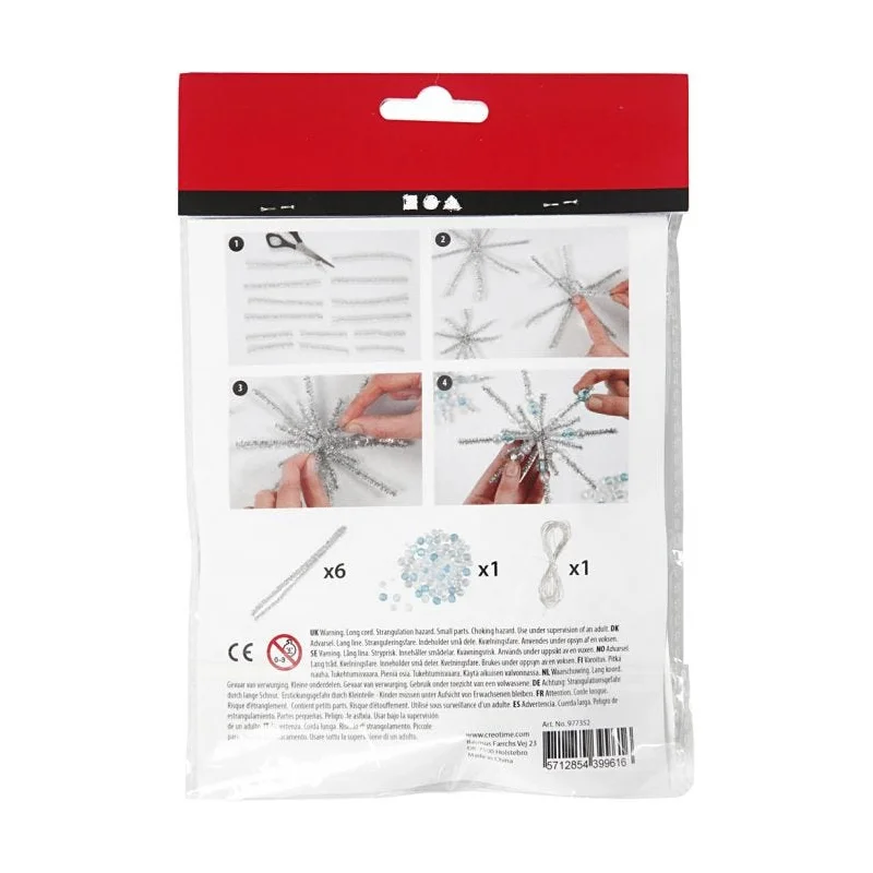 Jule DIY mini-kit, iskrystaller