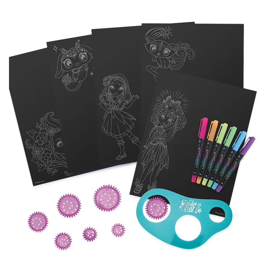 Nebulous Stars Swirly Kreativbuch-Set