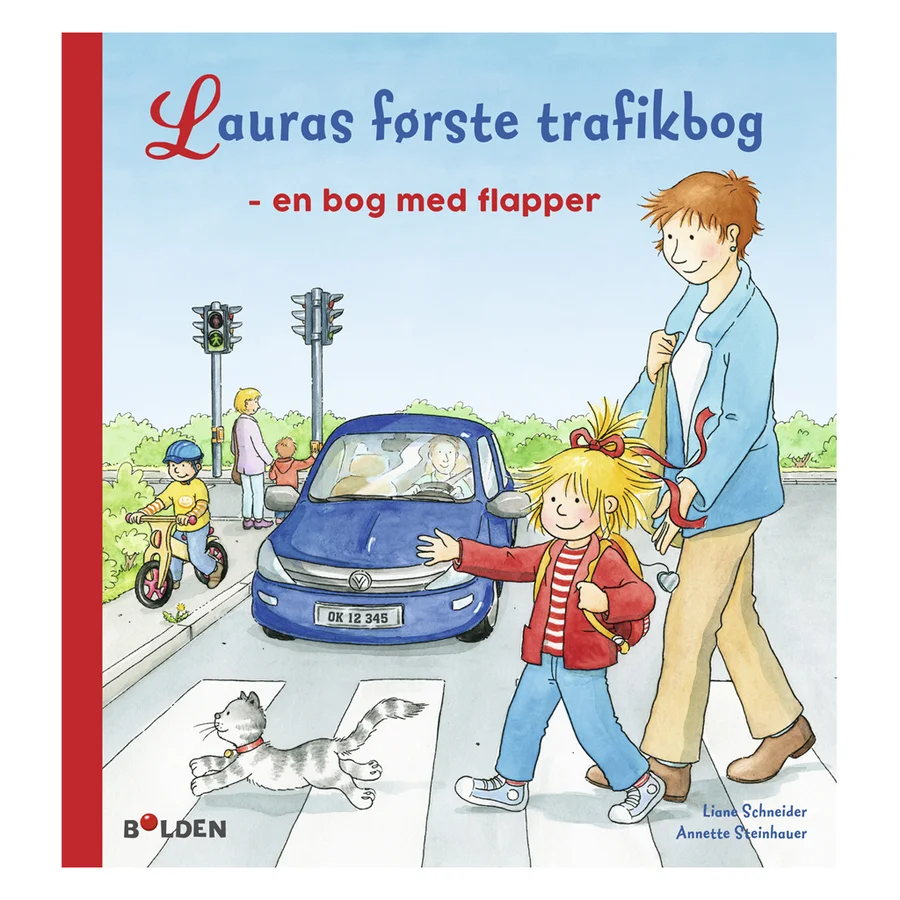 Lauras første trafikbog - med flapper
