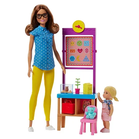 Barbie dukke, skolelærer