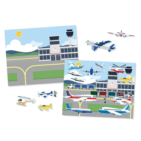 Melissa and Doug Activity-Set mit Vinylstickern "Fahrzeuge"
