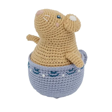 Sebra hæklet tumling, musen Buttercup