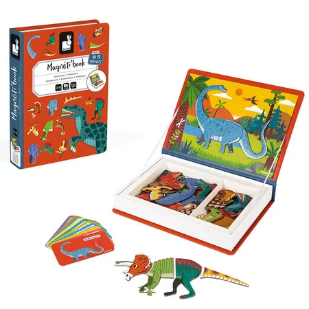 Janod magnetbog, dinosaurer