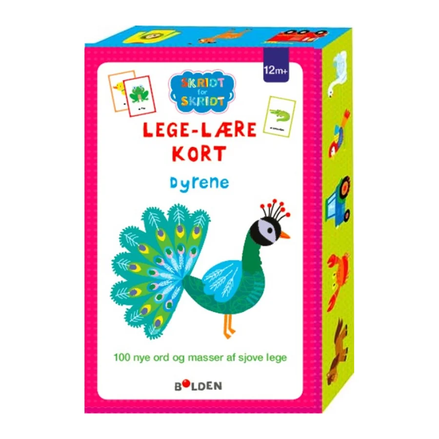 Lege-lære-kort: Dyrene