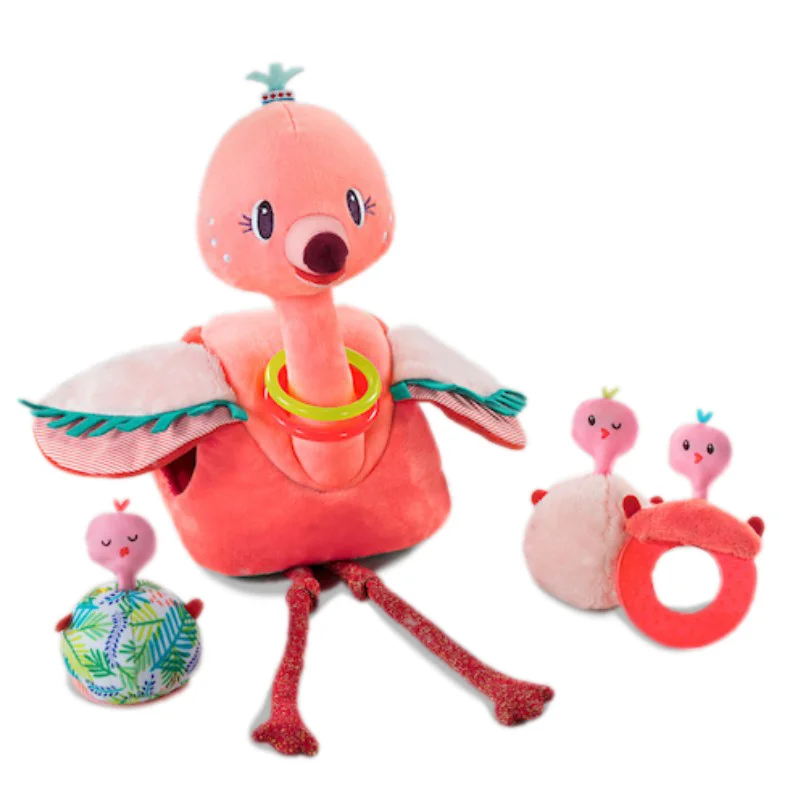 Lilliputiens aktivitetslegetøj, Flamingo