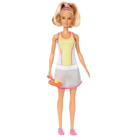 Barbie dukke, tennis spiller