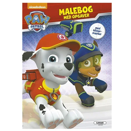 Malebog m.opgaver: Paw Patrol