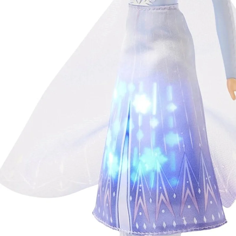 Frozen 2 Elsa, dukke m. lys