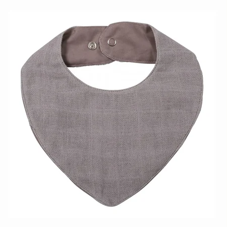 Filibabba muslin bib, Grå