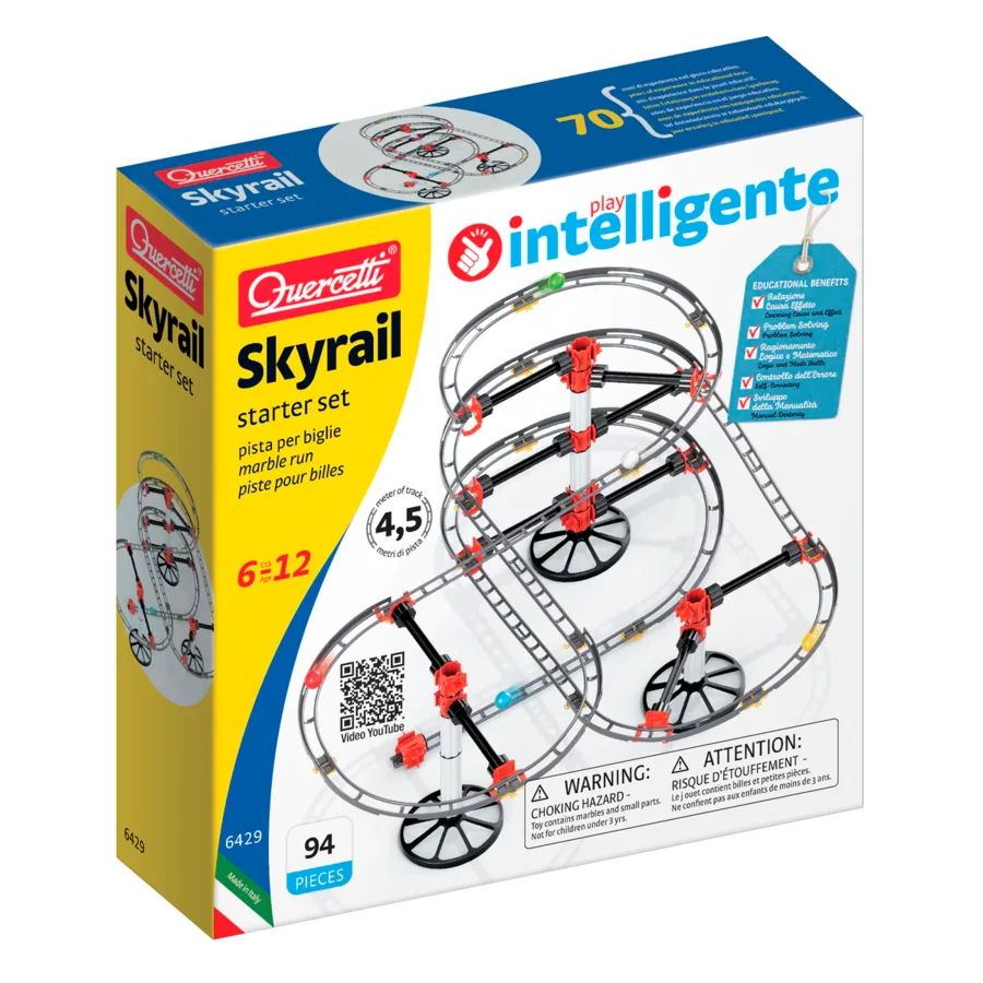 Quercetti roller coaster kuglebane, starter set