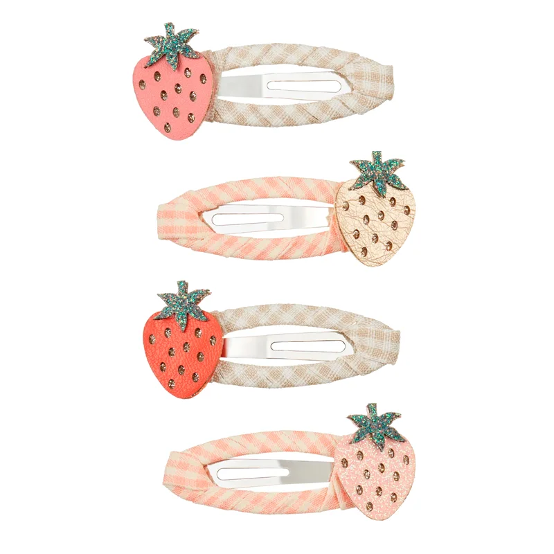 Mimi & Lula Haarspangen "Strawberry Shortcake Clic Clacs"