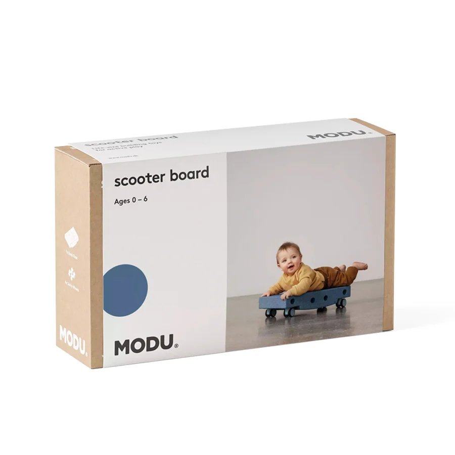 MODU Rullebræt, 5 Dele - Deep Blue/Sky Blue