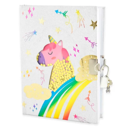 Robetoy Tagebuch Einhorn, weiß