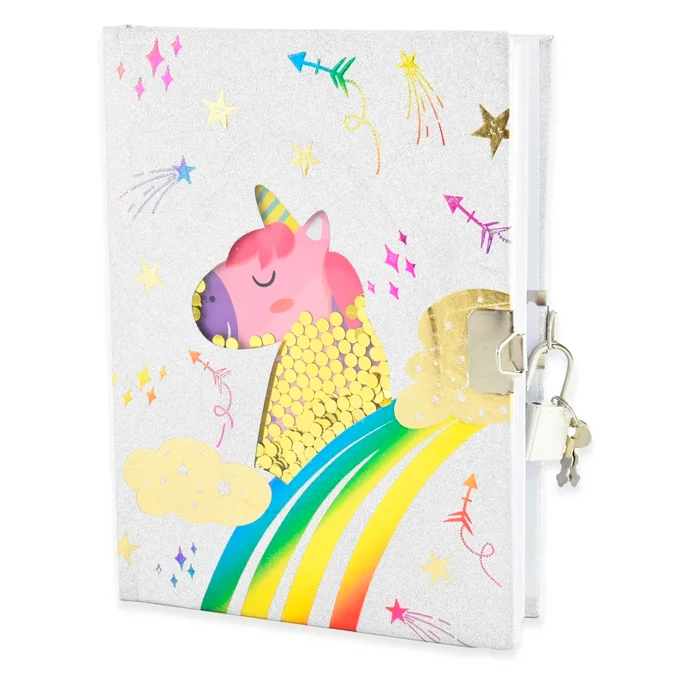 Robetoy Tagebuch Einhorn, weiß