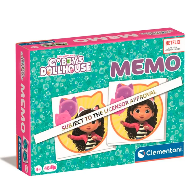 Clementoni Gabby's Dollhouse Memoryspiel