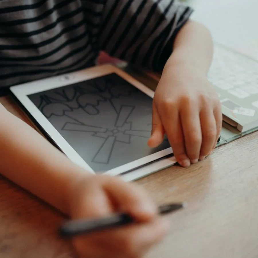 Kidydraw Mini Skitsebog med LCD Skærm, Rejse