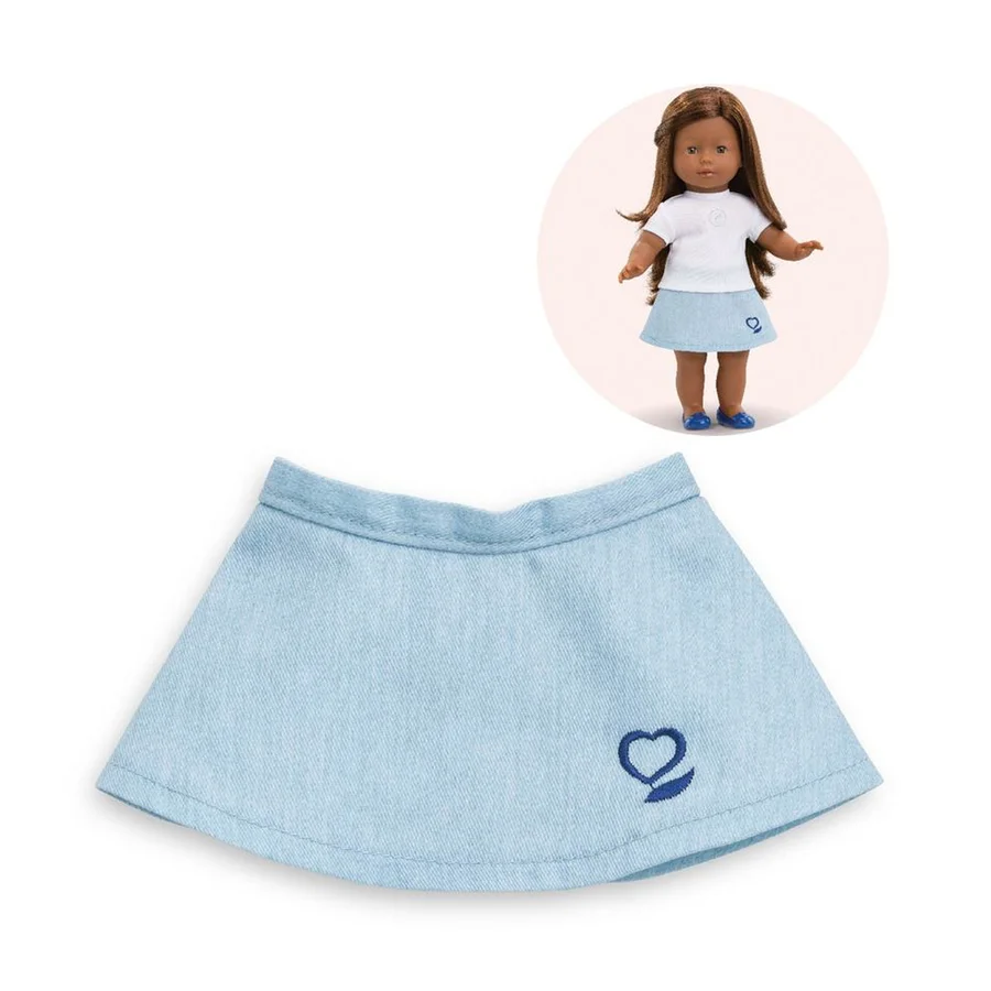 Corolle dukketøj, ma Corolle denim nederdel