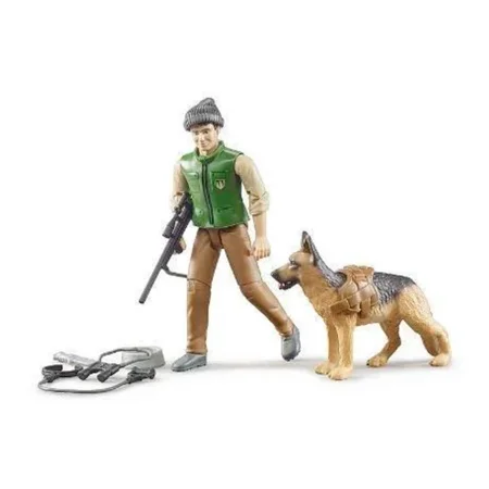 Bruder Förster mit Hund und Zubehör