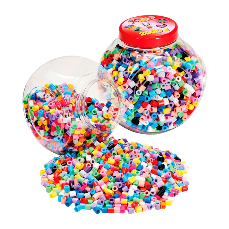 Hama maxi perler i bøtte, 2000 stk - rød