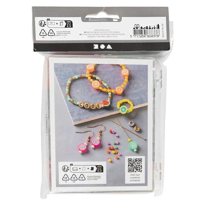 Creativ Company  DIY-Schmuck-Set, Obst-Mix