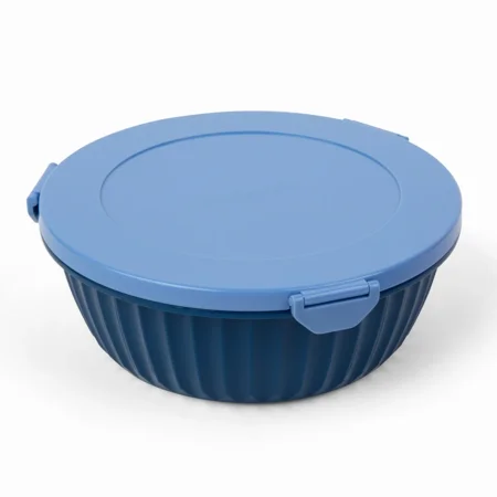 Yumbox poke bowl madkasse med skillevæg, hawaii blue