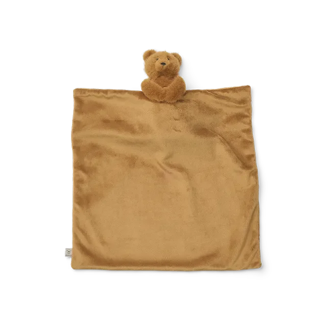 Liewood Camdon Bären-Schmusetuch, golden caramel