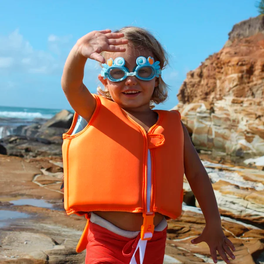 Sunnylife Schwimmbrille "Meerestiere", blau