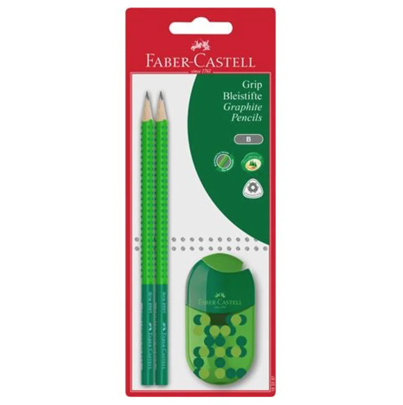 Faber-Castell skrivesæt, two-tone grøn