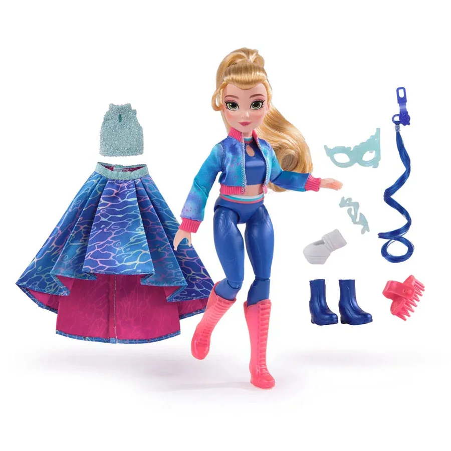 Unicorn Academy Isabel Maskerade Puppe, 24 cm