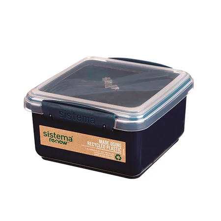 Sistema Renew Lunchbox inkl. Besteck, blau