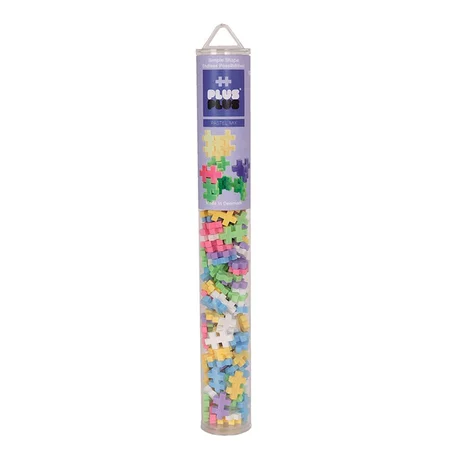 Plus Plus MINI Pastel i rør, 100 stk