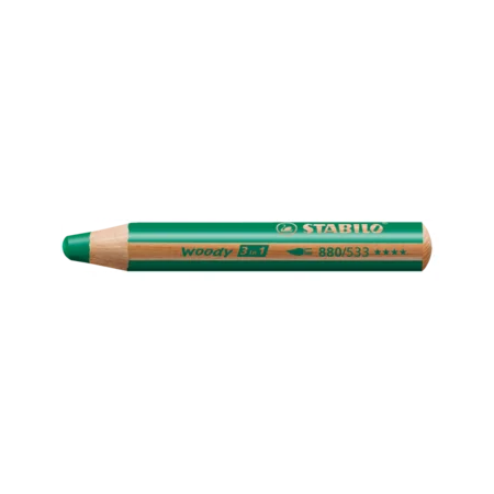 Stabilo farveblyanter Woody, 6 stk