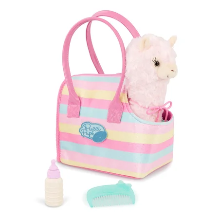 Pucci Lama in der Tasche