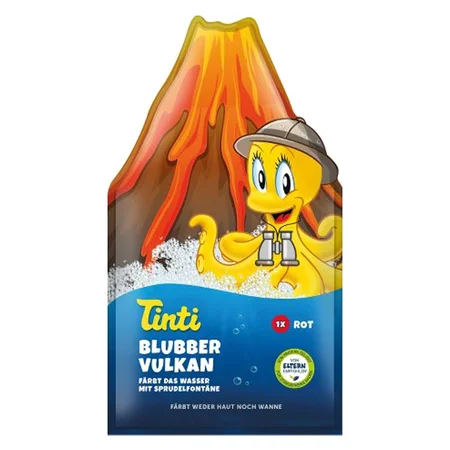 Tinti Blubbernder Vulkan, rot