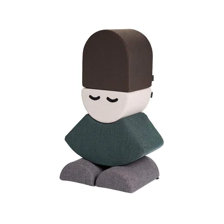 by Klip Klap tumlemøbel, Mr Feet - blue grey