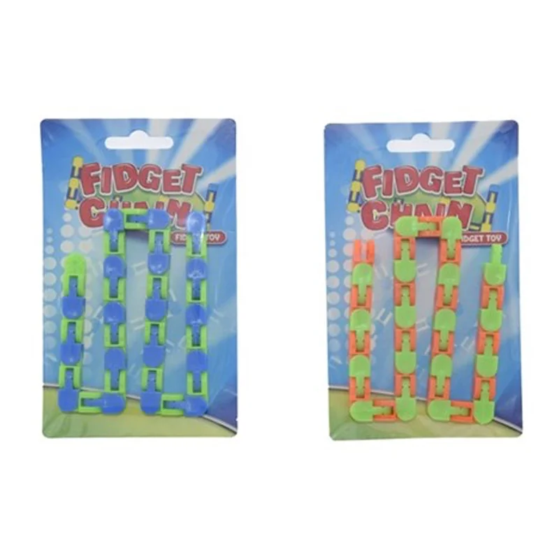 Fidget Legetøj, Kæde 27,5 cm asst