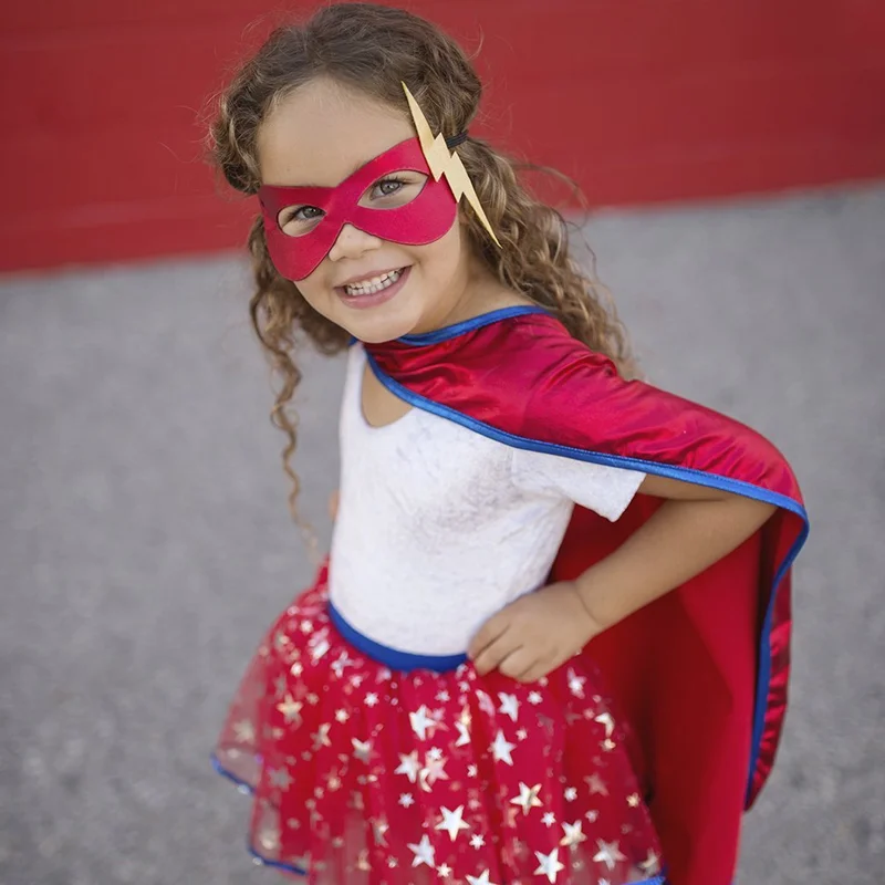 Great Pretenders udklædning, 3-delt sæt super hero